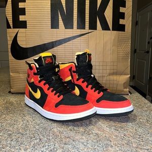 Air Jordan 1 Chili Red Zoom Comfort Mens 9.5